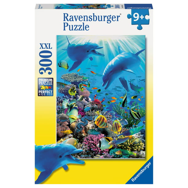 1999 Ravensburger Jigsaw 300pc Puzzle Dolphin World Vintage Complete for sale online